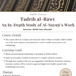 Tadrīb al-Rāwī: An In-Depth Study of Al-Suyūṭī’s Work