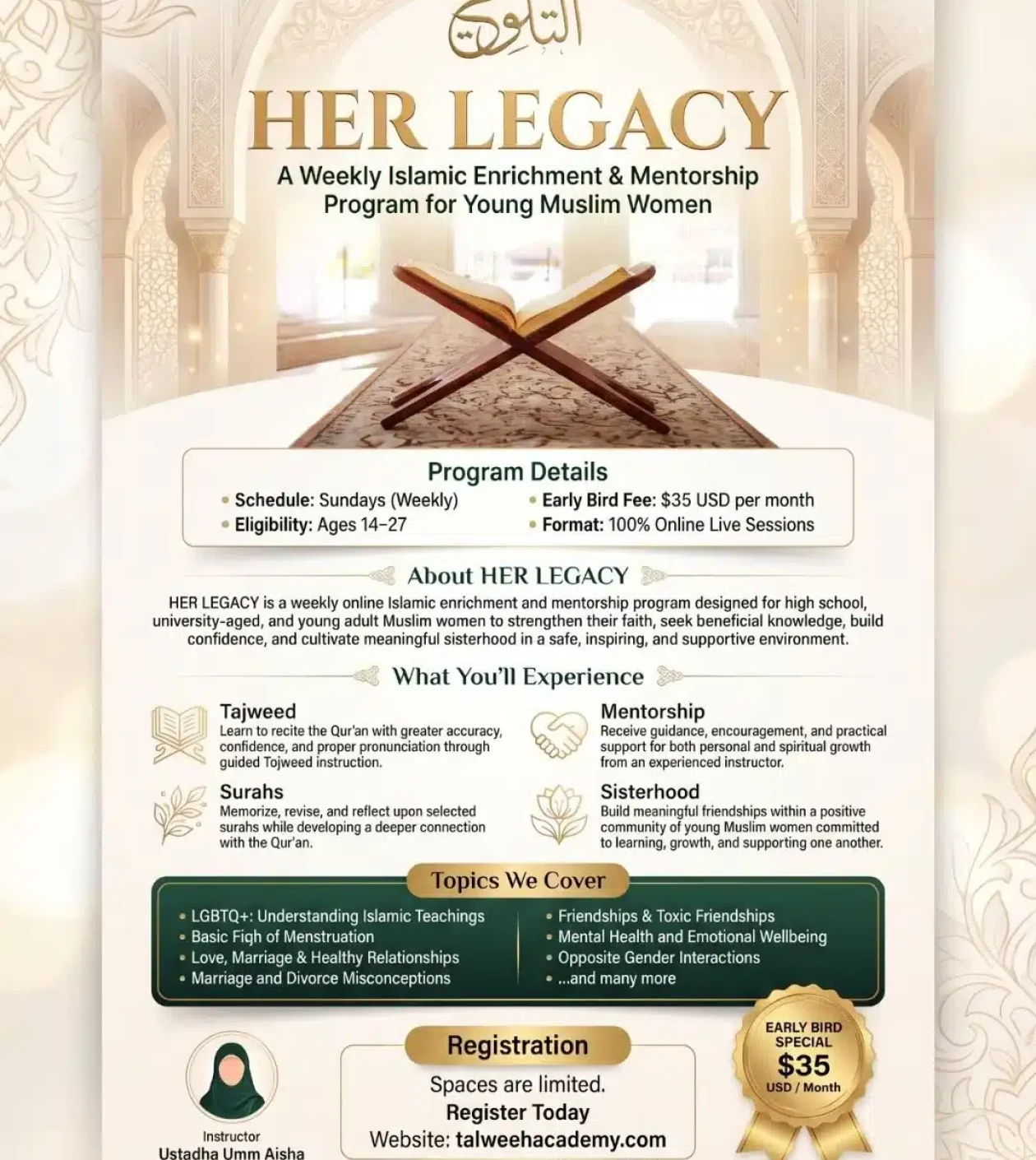 HER LEGACY